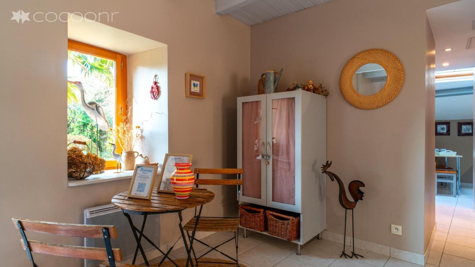 La Libellule - Charmante Maison Avec Jardin A Séné Exterior foto